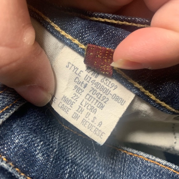 7 For All Mankind “Boy Cut” Button Fly Jeans - Picture 6 of 7